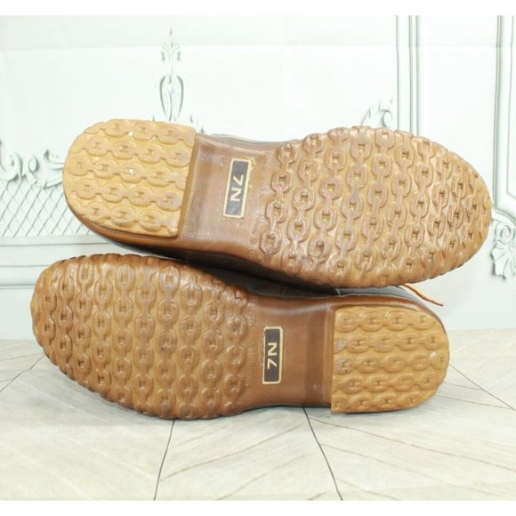 LL Bean Brown Leather Waterproof Insulated Hunting Duck Boots Size 7 N - Picture 8 of 8